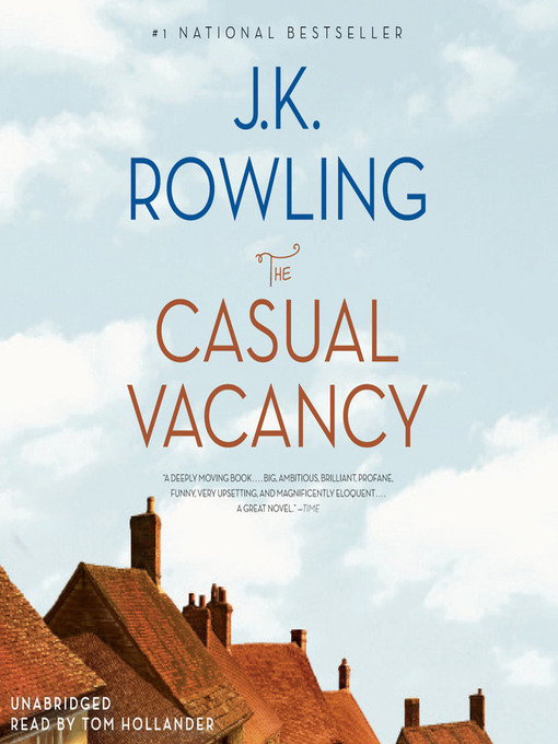 Cover image for The Casual Vacancy